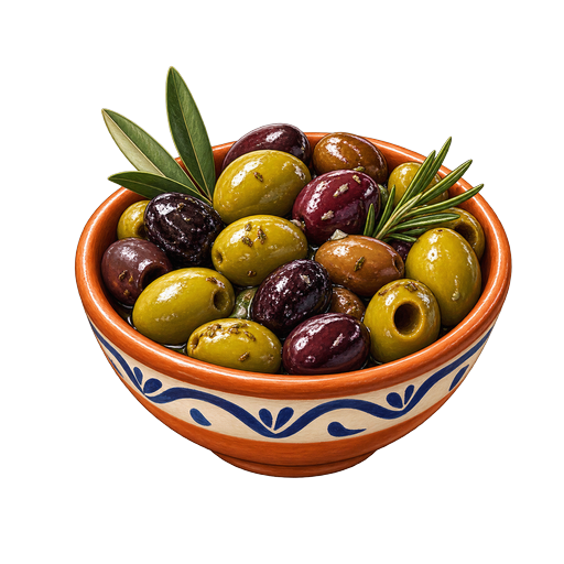 Mallorca Olives sticker illustration