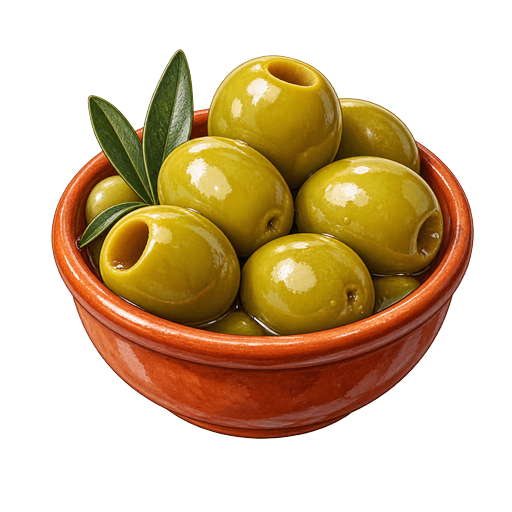 Seville Gordal Olives sticker illustration
