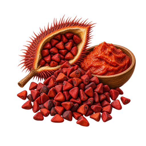 Annatto sticker illustration
