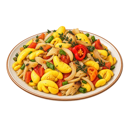 Ackee and Saltfish sticker illustration