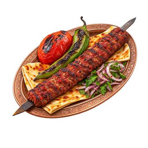 Adana Kebab sticker illustration