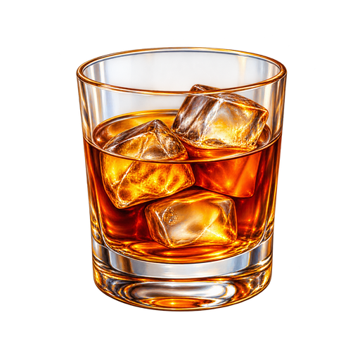 Cavalier Rum sticker illustration