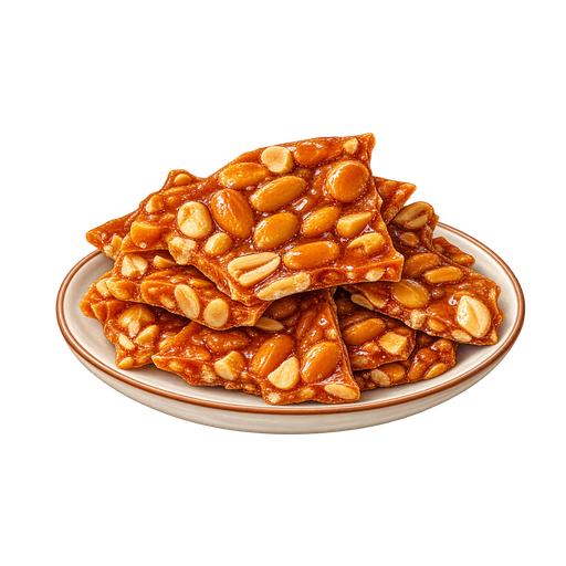 Antiguan Peanut Brittle sticker illustration