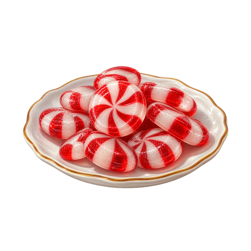 Antiguan Peppermint Candy sticker illustration