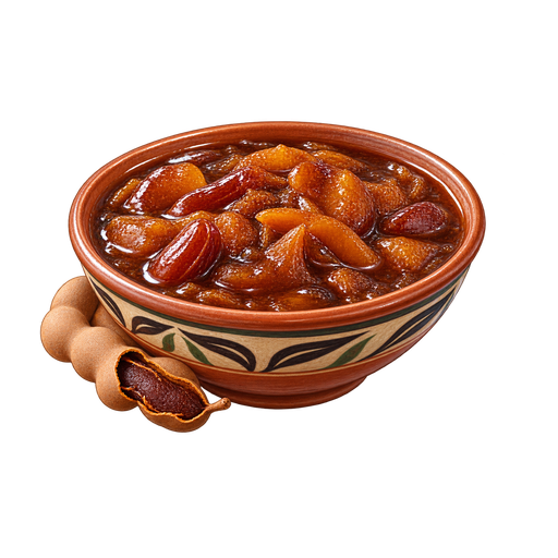 Antiguan Tamarind Stew sticker illustration