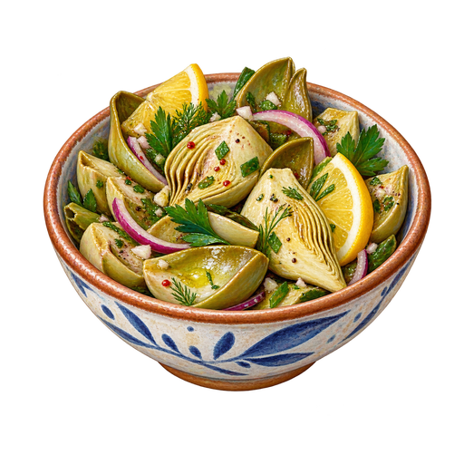 Aginares salata sticker illustration