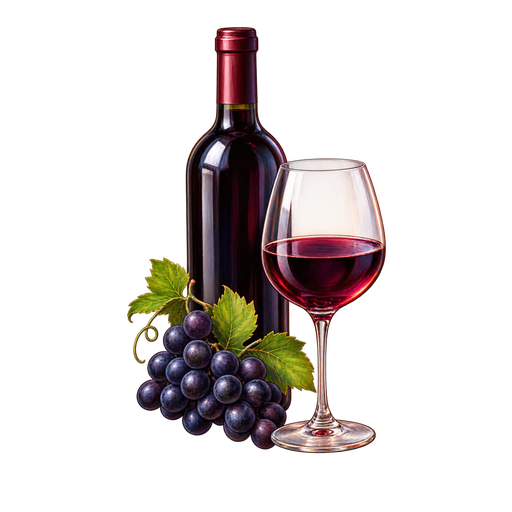 Aglianico sticker illustration