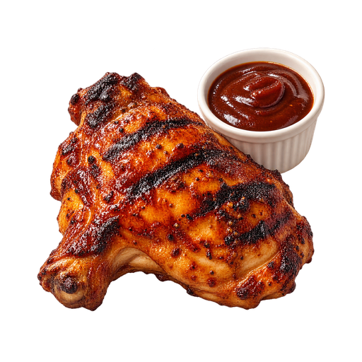 Anguillian Roadside BBQ sticker illustration