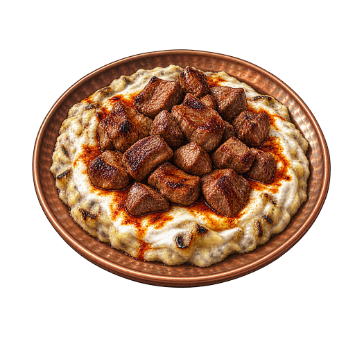 Akçaabat köftesi sticker illustration