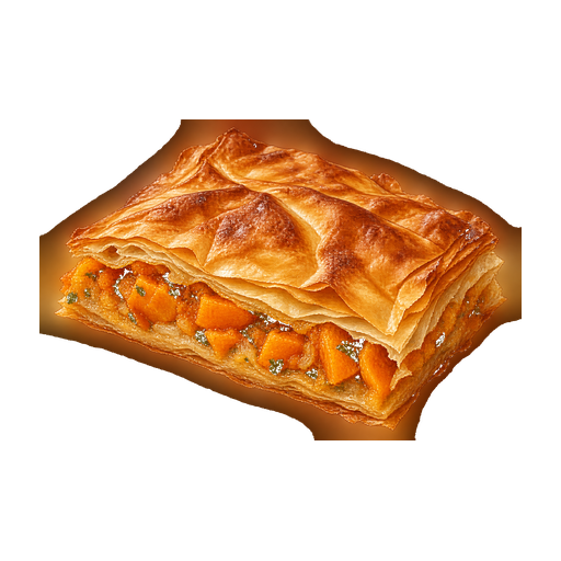 Pumpkin Byrek sticker illustration