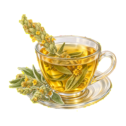 Mountain Tea sticker illustration