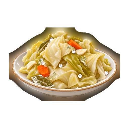 Pickled Cabbage sticker illustration