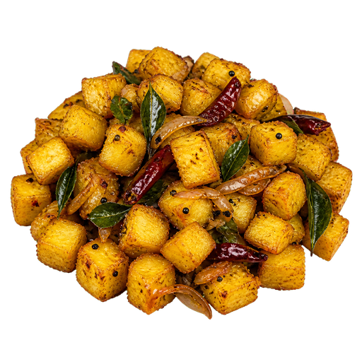Spiced Fried Potatoes sticker illustration