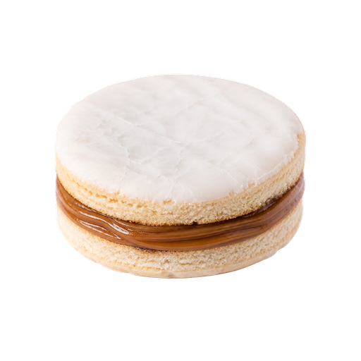 Alfajor Santafesino sticker illustration