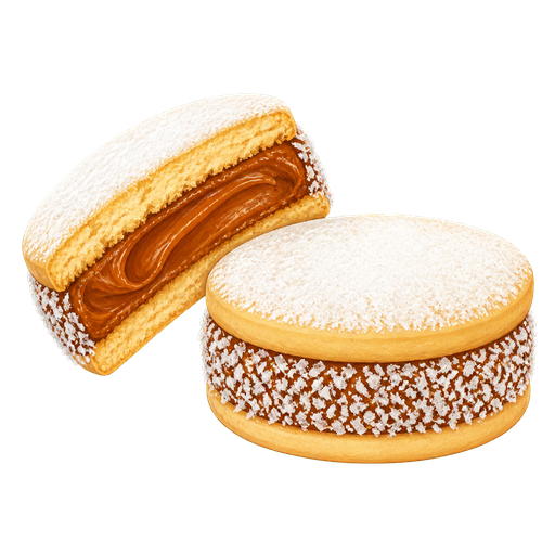 Bolivian Alfajores sticker illustration