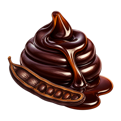 Algarrobina sticker illustration
