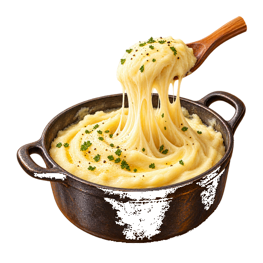 Aligot sticker illustration
