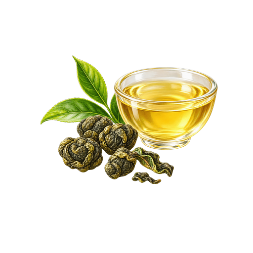 Alishan Oolong sticker illustration