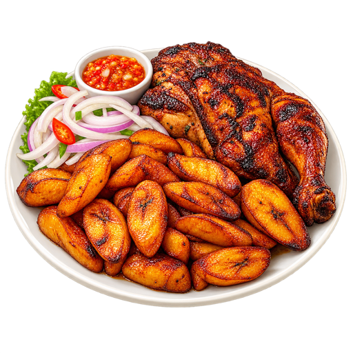 Alloco Poulet sticker illustration