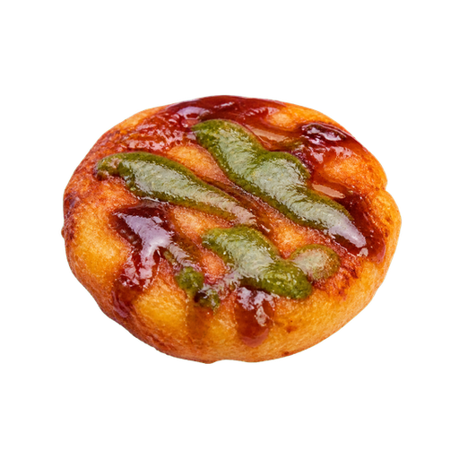 Aloo Tikki sticker illustration
