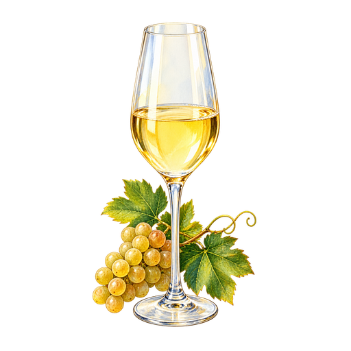 Alsace Grand Cru sticker illustration