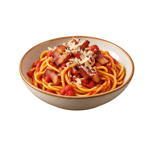 Amatriciana sticker illustration