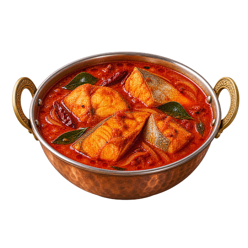 Ambot tik (Goan fish curry) sticker illustration