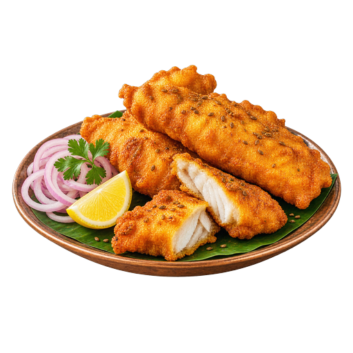 Amritsari machhli (Amritsari fish) sticker illustration