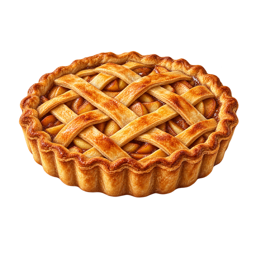 Irish Apple Tart sticker illustration