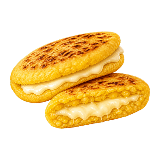 Arepa de Choclo sticker illustration