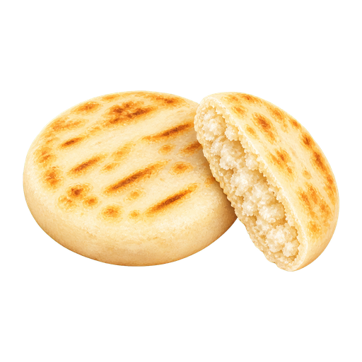 Arepa de Maíz Blanco sticker illustration