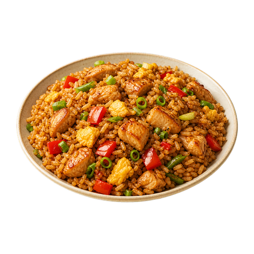 Arroz Chaufa sticker illustration