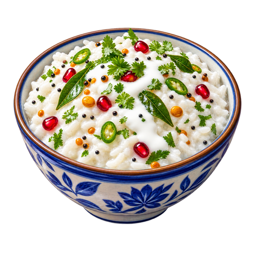 Yogurt Rice sticker illustration