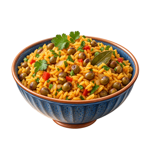 Arroz con Guandú sticker illustration