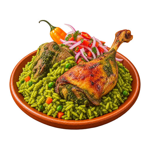 Arroz con Pato sticker illustration