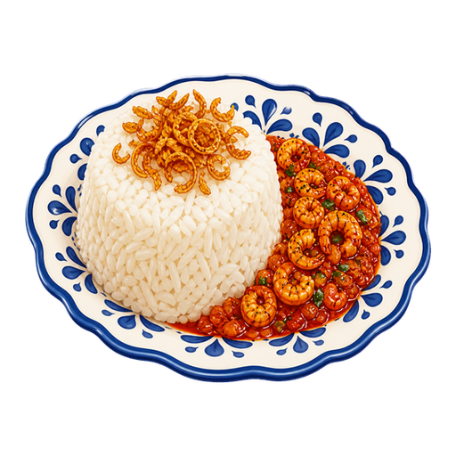 Arroz de Hauçá sticker illustration