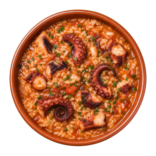 Arroz de Polvo sticker illustration