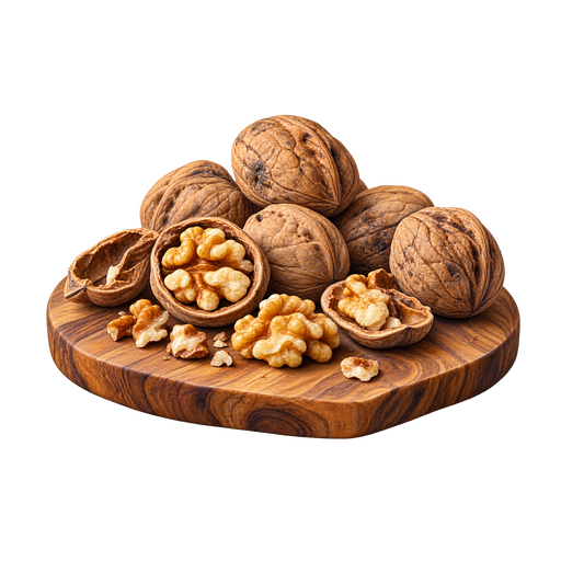 Arslanbob Walnuts sticker illustration