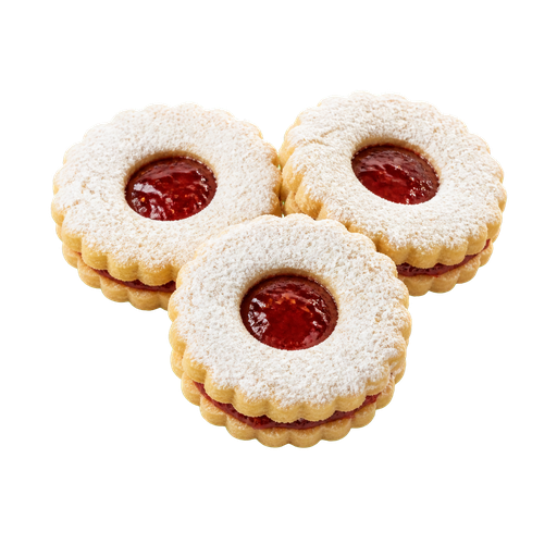 Linzer Eyes sticker illustration