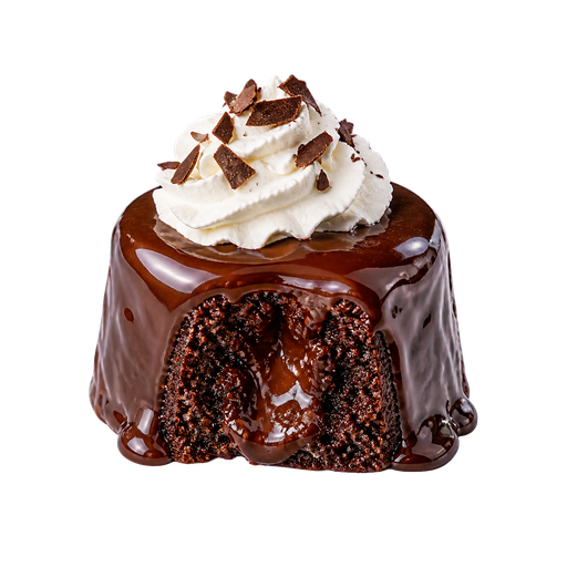 Chocolate Pudding Cake sticker illustration