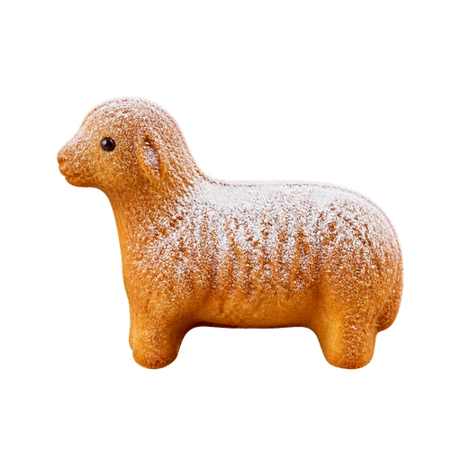 Easter Lamb Cake sticker illustration