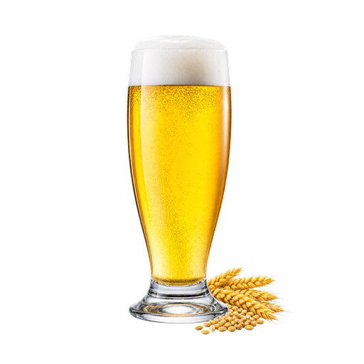 Ottakringer Beer sticker illustration