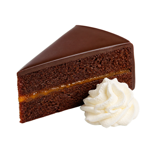 Sachertorte sticker illustration