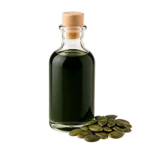 Styrian Pumpkin Seed Oil sticker illustration