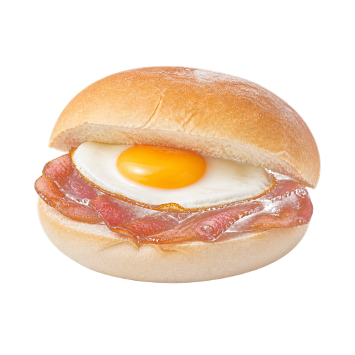Bacon and Egg Roll sticker illustration