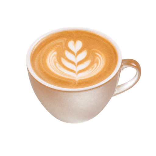 Flat White sticker illustration