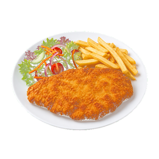 Chicken Schnitzel sticker illustration