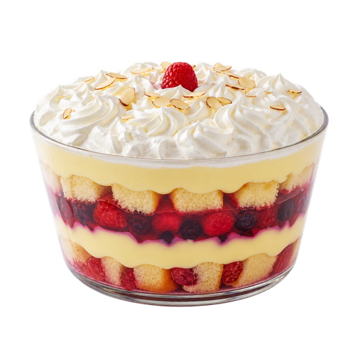 Trifle sticker illustration