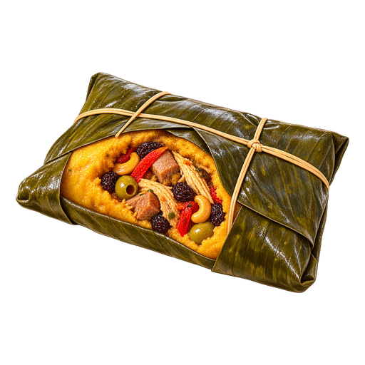 Christmas Tamale sticker illustration