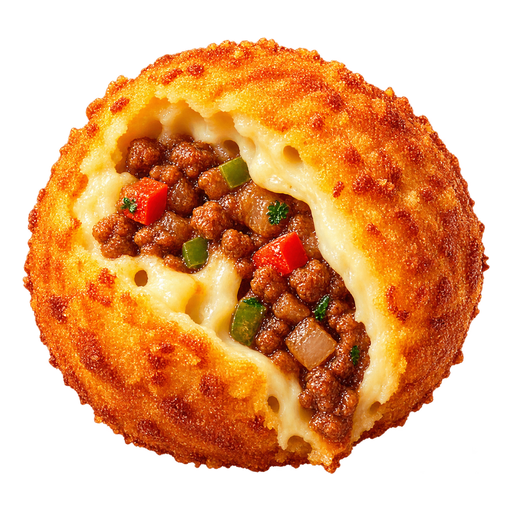 Cheese Balls sticker illustration